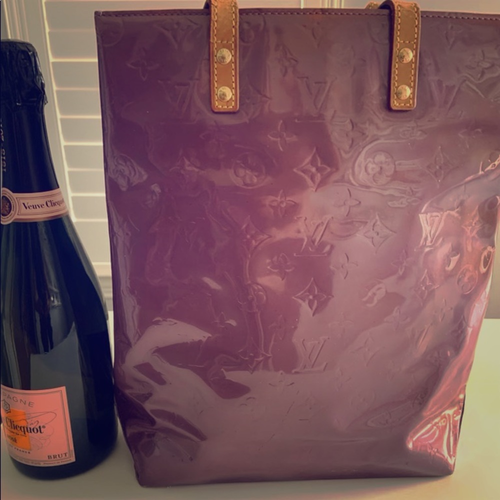 Authentic Vintage Louis Vuitton Tote Purple/Pink